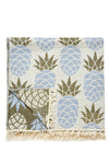 Pineapple Throw Muslin Cotton Loincloth Gray 110x200 cm