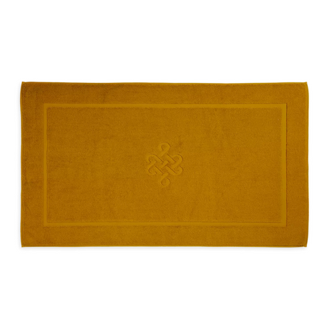 Ultra Soft Cotton Non-Slip Bath Mat 70x120 cm Saffron