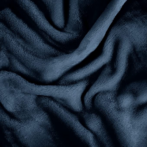 Perugia Single Wellsoft Blanket 160x200 cm Navy Blue