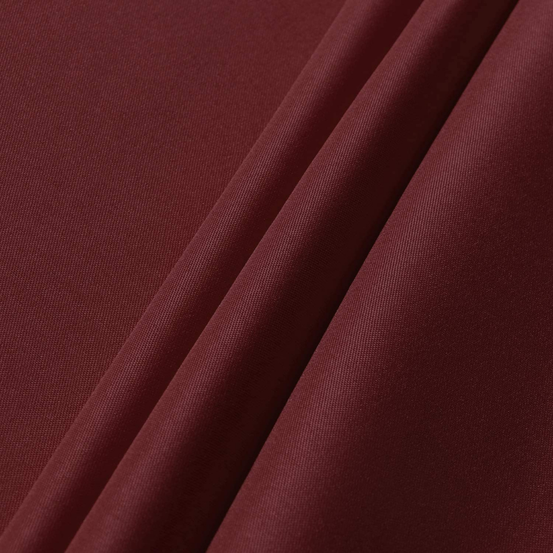 Genoa Woven Linen Stain Resistant Table Cloth Claret Red