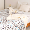 Laria Welsoft Double Blanket 200x220 cm Blue