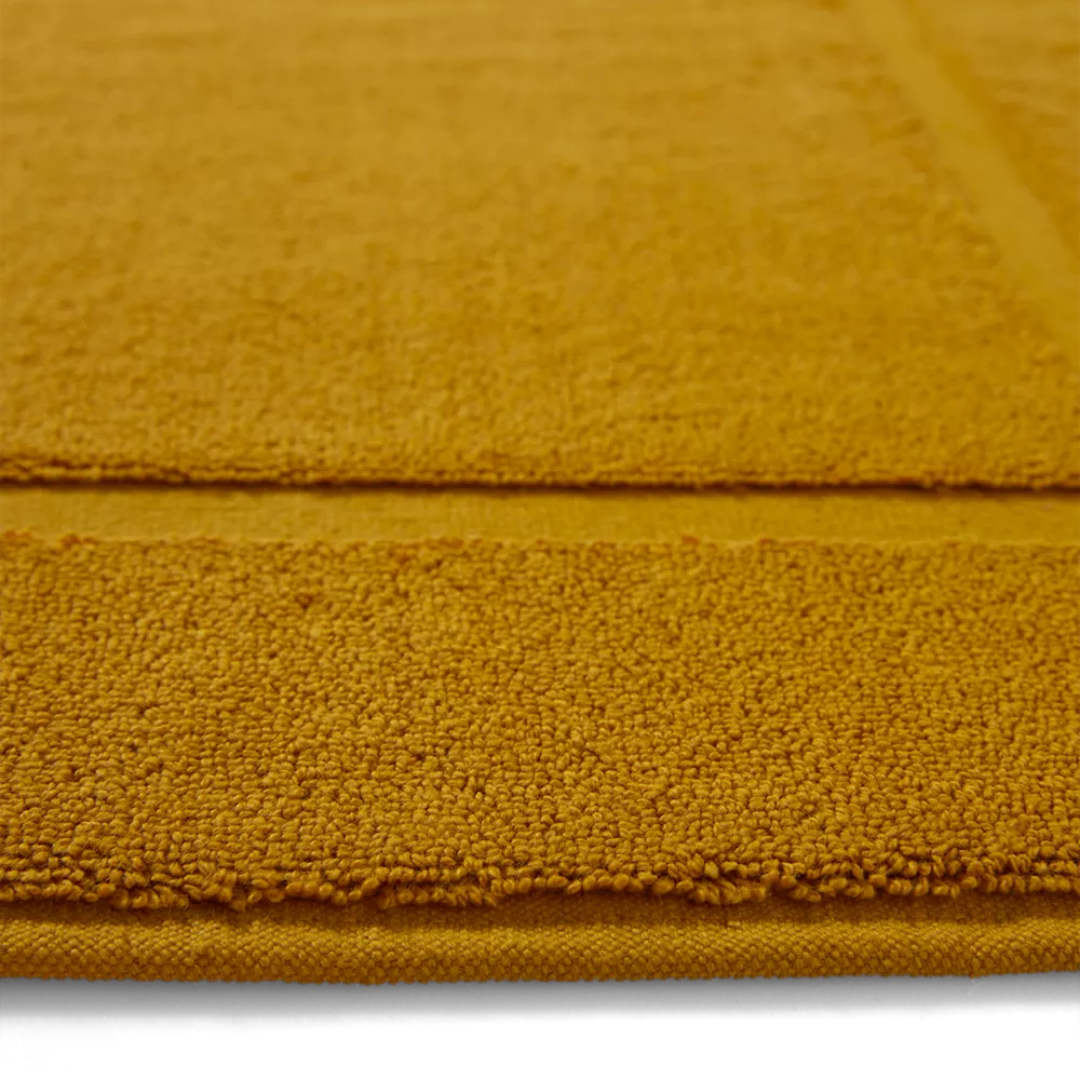 Ultra Soft Cotton Non-Slip Bath Mat 70x120 cm Saffron