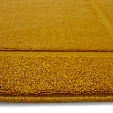 Ultra Soft Cotton Non-Slip Bath Mat 70x120 cm Saffron