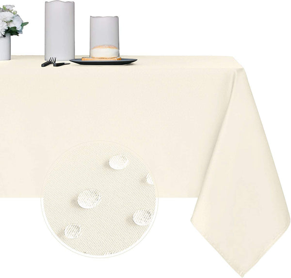 Genoa Woven Linen Stain Resistant Table Linen Ecru