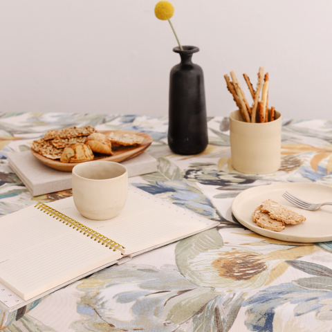 Bianca Premium Linen Table Linen Beige