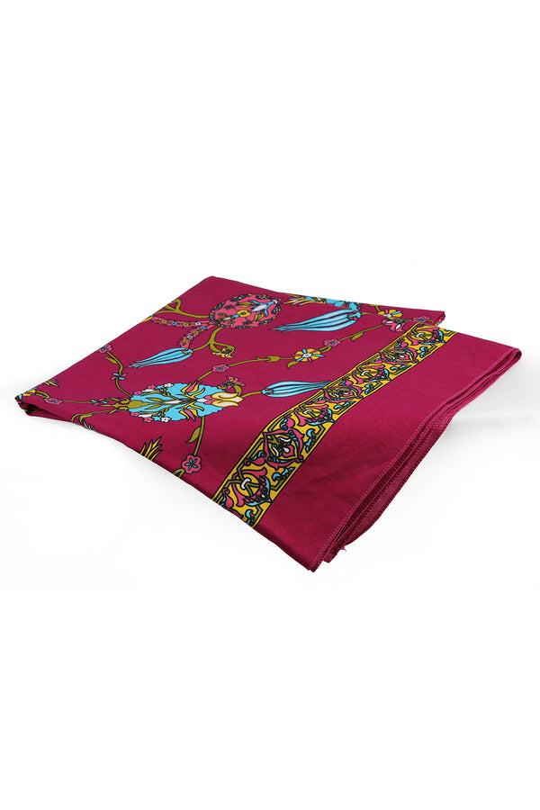 Siena Tulip Cotton Table Cloth 165x165 cm