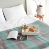 Woolmark Double Pure Wool Blanket Water Green
