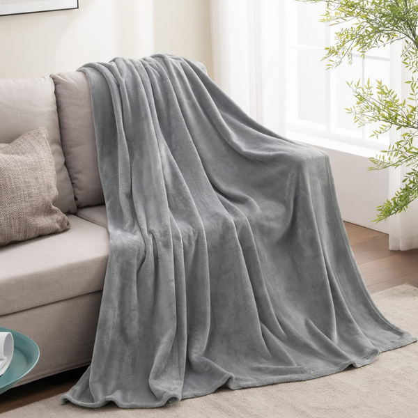 Perugia Single Wellsoft Blanket 160x200 cm Gray