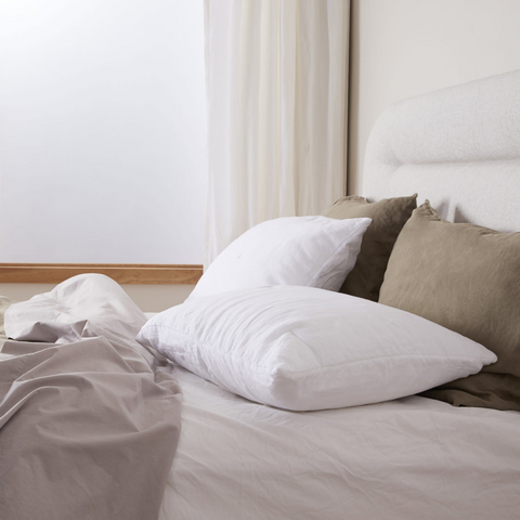 Allure Muslin Cotton Double Duvet Cover Set 200x220 cm White