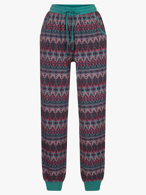 Lizzy Viscose Pajamas Set Green