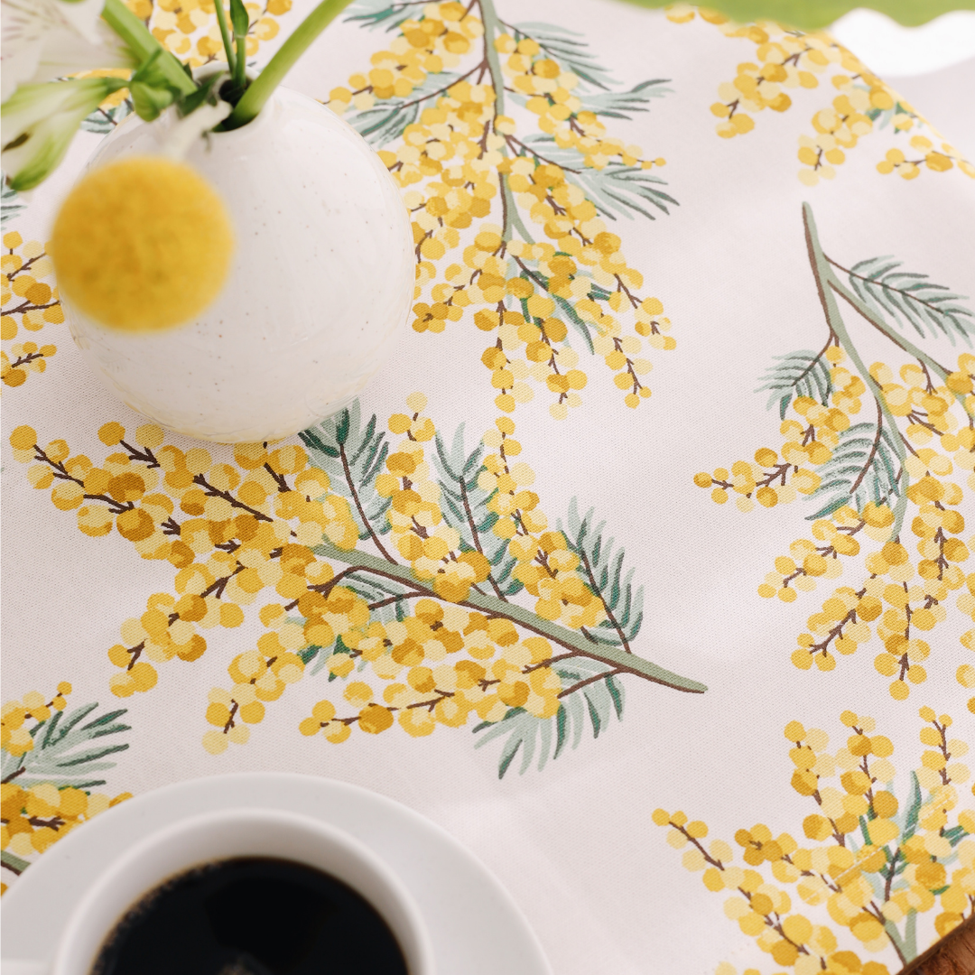 Mimosa Cotton Table Cloth