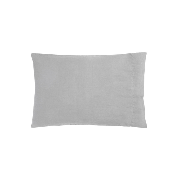 Allure Muslin Cotton 50x70 cm Pillow Cover Gray