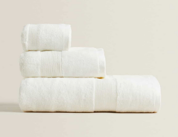 Merlin Hand Towel 30x30 cm White
