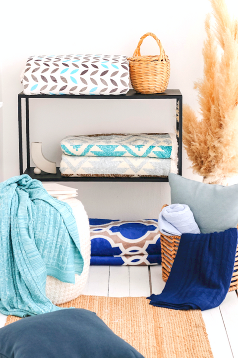 Arya Knitwear Blanket 130x190 cm Turquoise