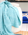 Arya Knitwear Blanket 130x190 cm Turquoise