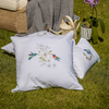 Marbella Parrot Embroidered 30x50 cm Pillow Cover