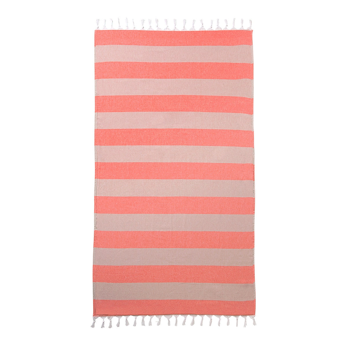 Kitsy Double Face 100% Cotton Loincloth Towel Coral