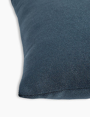 Lily Linen Cushion Cover 50x50 cm Navy Blue
