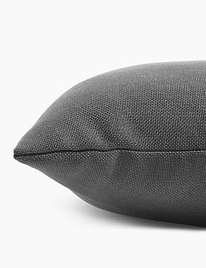 Lily Linen Cushion Cover 50x50 cm Anthracite