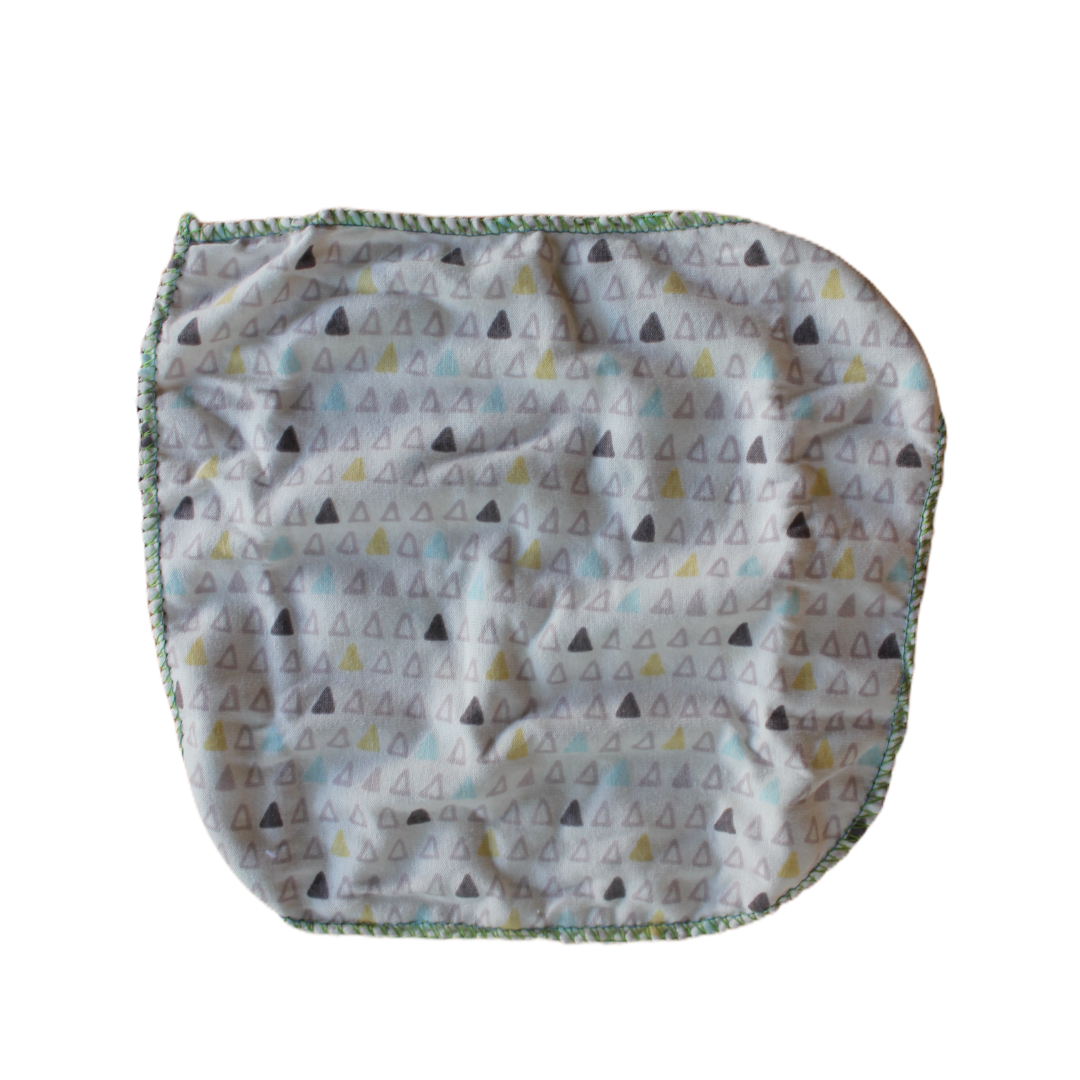 10 Piece Muslin Cotton Cloth - Blue Patterned