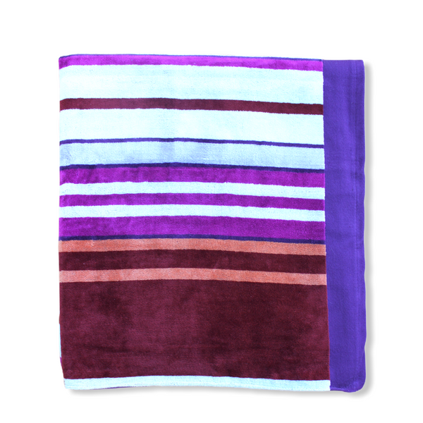 Colorful Striped Beach Towel