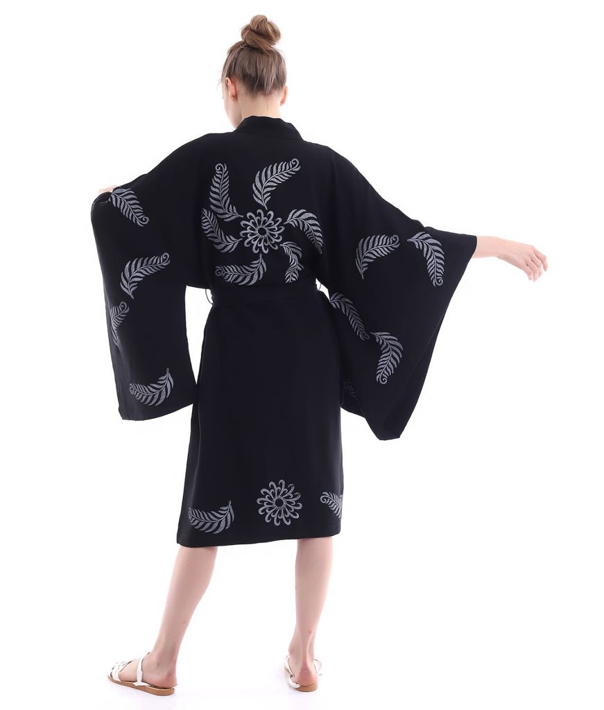 Aspen Kimono Black
