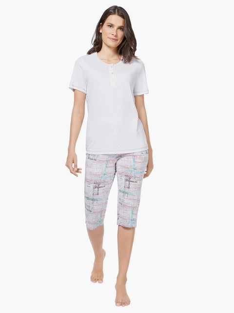 Softy Pajamas Set White