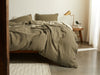 Allure Muslin Cotton 50x70 cm Pillow Cover Khaki