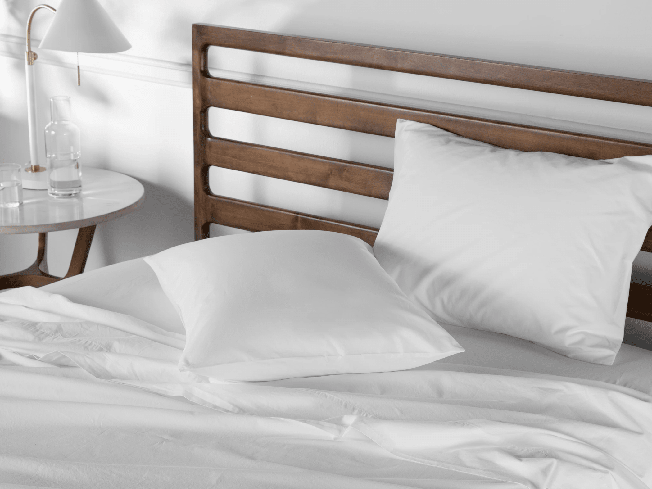Stella 100% Cotton Ranforce 2-pack 50x70 cm Pillowcase White