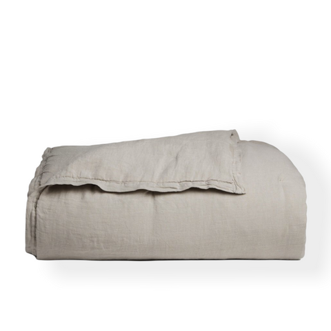 Allure Muslin Cotton Single Duvet Cover Set 160x220 cm Light Brown