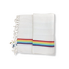 Rainbow Cotton Loincloth Beige 100x200 cm