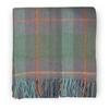 Woolmark Double Pure Wool Blanket Water Green