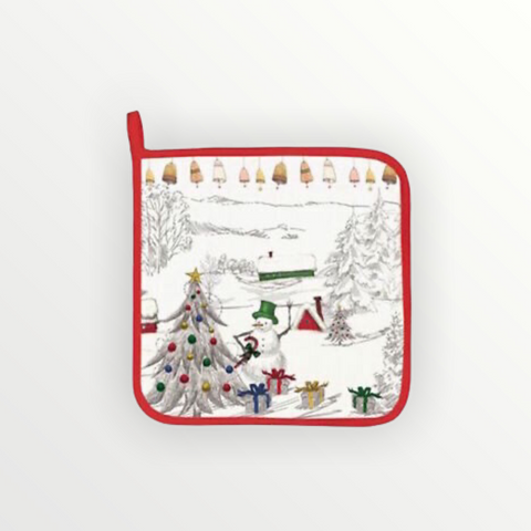 Christmas Tree Patterned Oven Holder