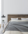 Ashley Multi-Purpose Double Cotton Bedspread 200x240 cm Black