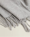 Woolmark Single Single Pure Wool Blanket Gray