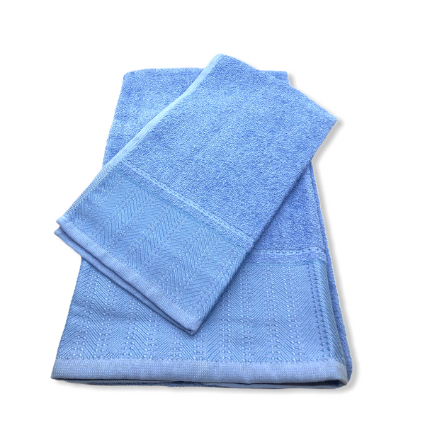 Portofino 2-Pack Guest Towel Set Blue