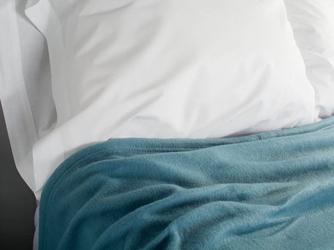 Oxford Fleece Blanket 140x200 cm Blue