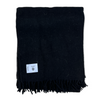 Woolmark Single Single Pure Wool Blanket Black