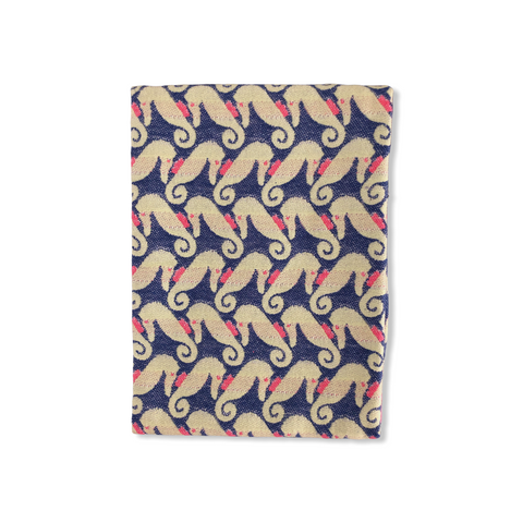 Anthro Kitchen Drying Towel Sea Horse