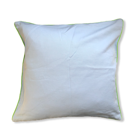 Garden Cushion Cover Light Ecru