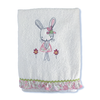 Merina Embroidered Premium Cotton Bath Towel Orange