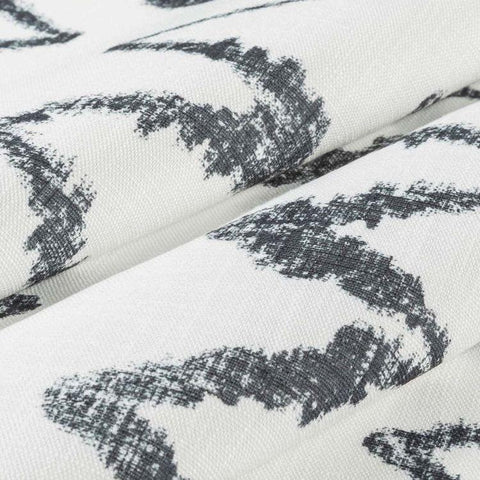 Navy Premium Linen Tablecloth White