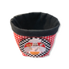 Chef Design Woven Basket Red Gingham