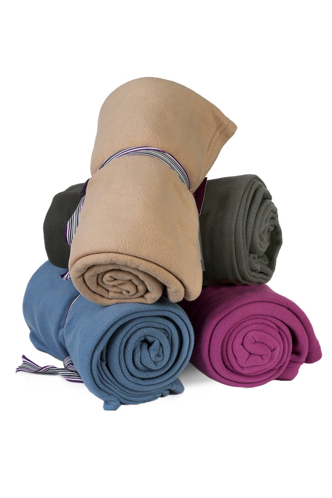 Oxford Fleece Blanket 140x200 cm Blue