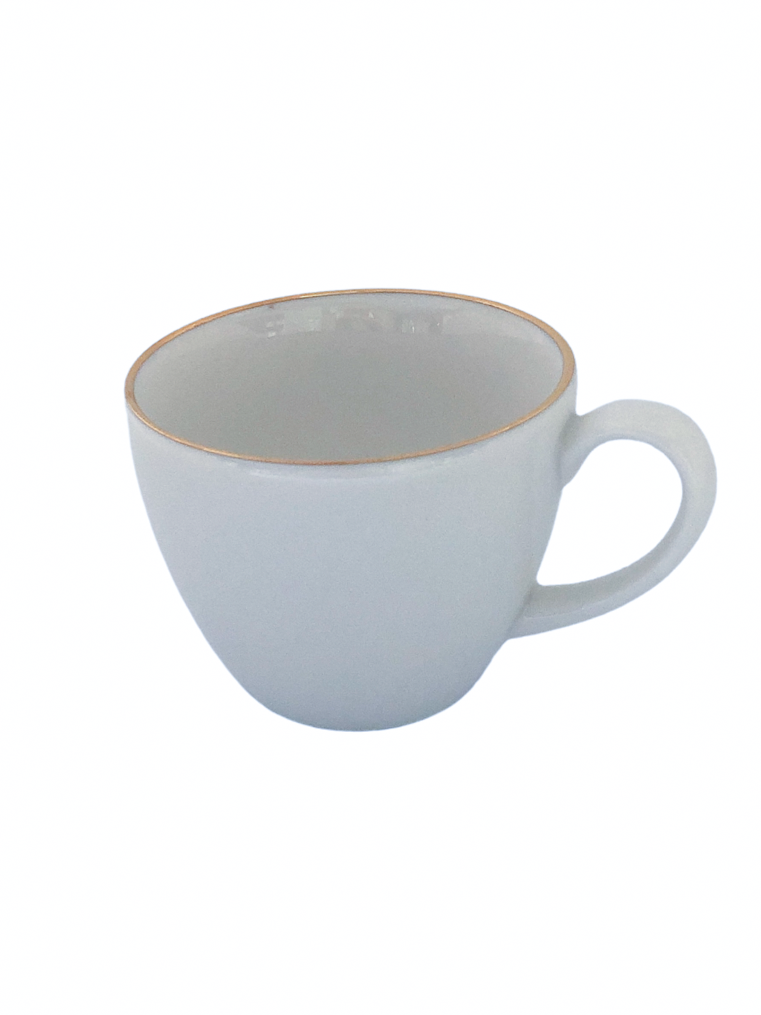 Tasseled Teddy Bear Porcelain Coffee Cup White