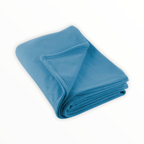 Oxford Fleece Blanket 140x200 cm Blue
