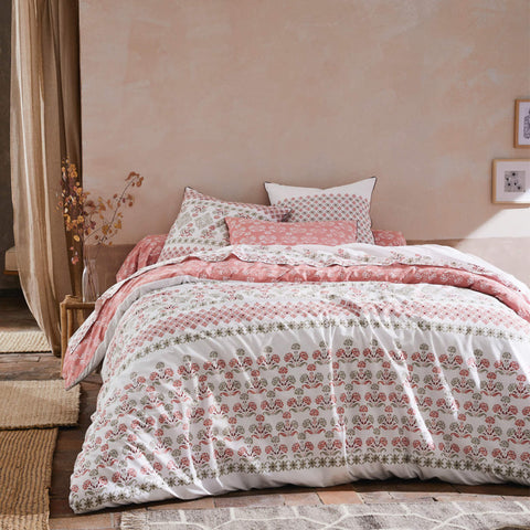 Scarlet Double 100% Cotton Ranforce Duvet Cover Set 200x220 cm