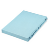 Double Elastic Bamboo Aloe Vera Bed Sheet 160x200 cm Blue