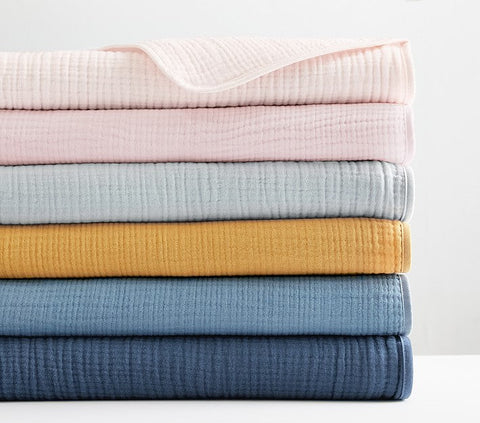 Navigli 4 Layer Organic Muslin Cotton Baby Pique Powder