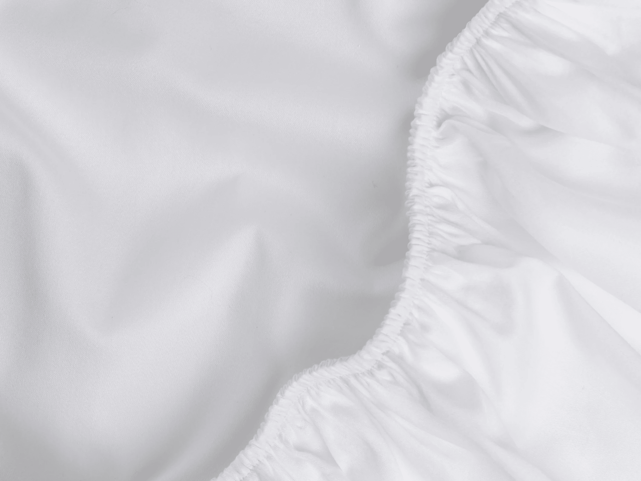 Stella 100% Cotton Satin Single Fitted Sheet 100x200 cm White